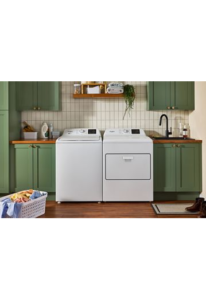 4.8 - 4.9 Cu. Ft. I.E.C. Whirlpool® Top Load Washer with 2-in-1 Removable Agitator.